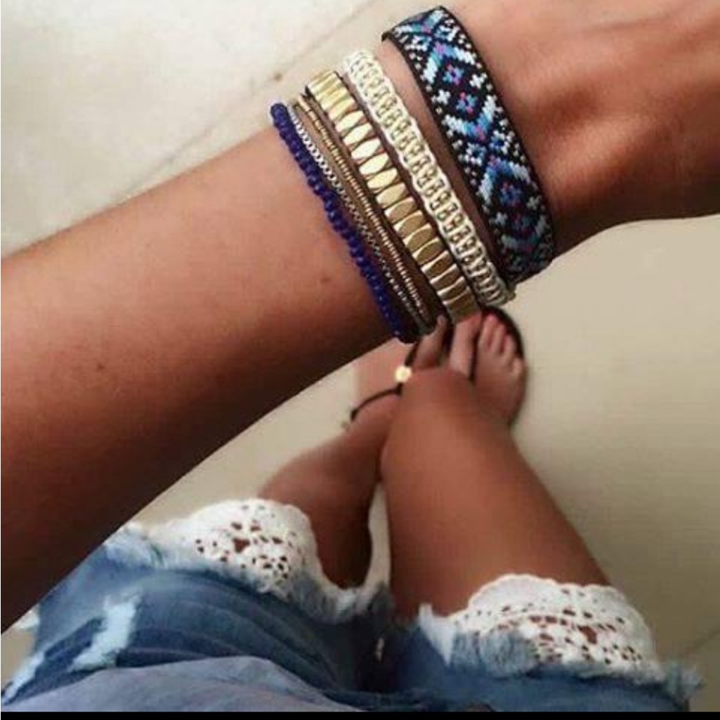Vista Wrap Bracelet By Stella  Dot Used As Display Never Worn